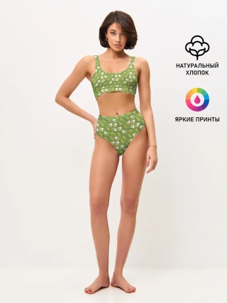 Женские топ и трусы / Avocado and Eggs