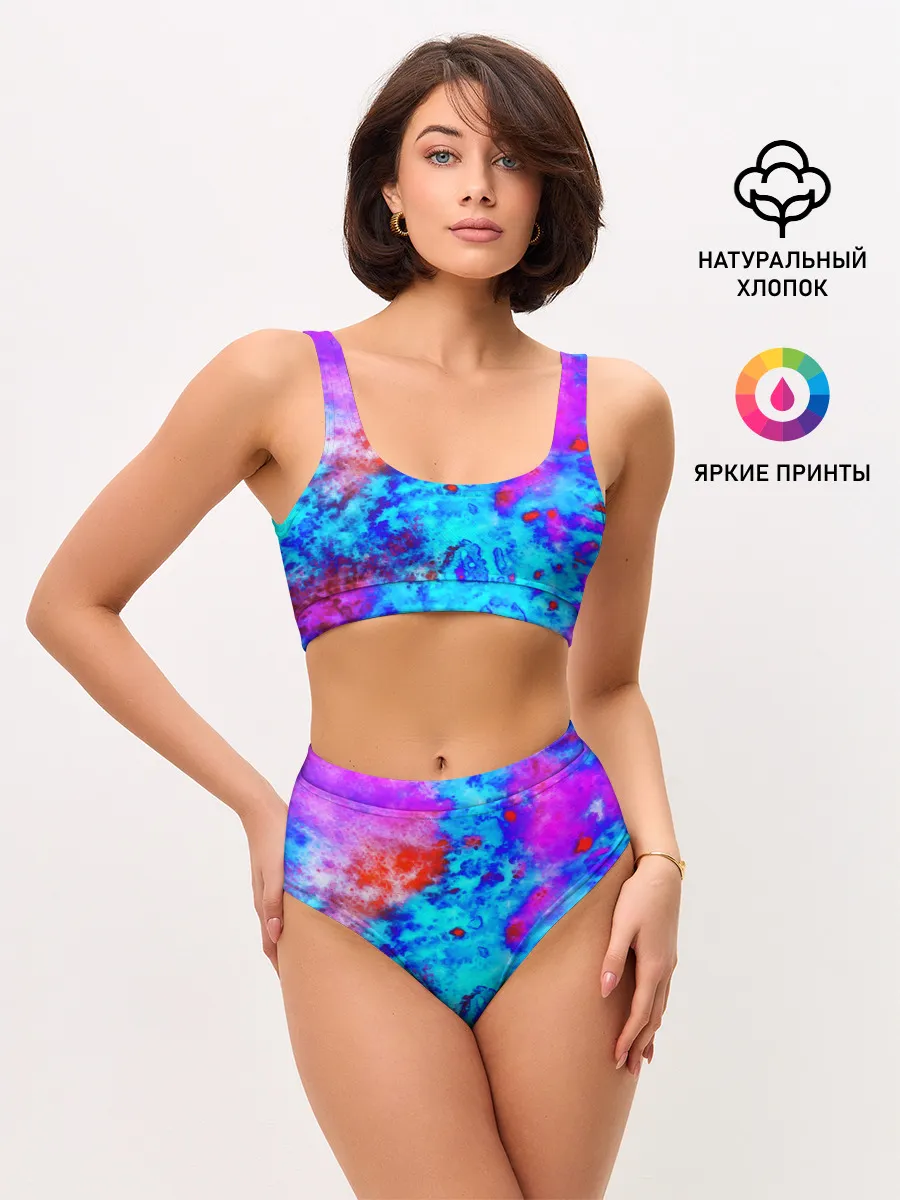 Женские топ и трусы / ABSTRACTION COLORS