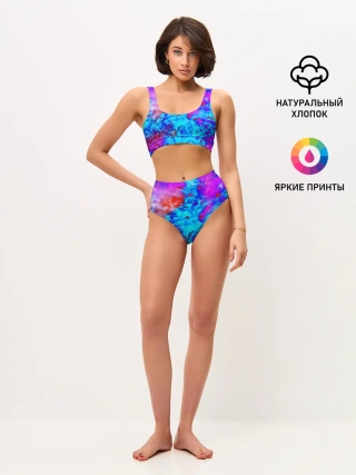 Женские топ и трусы / ABSTRACTION COLORS