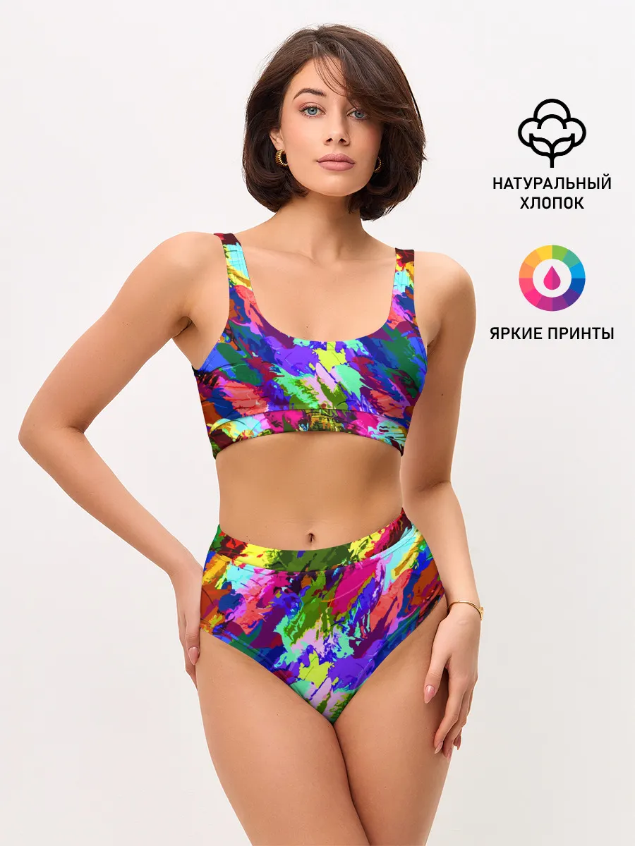 Женские топ и трусы / Краска
