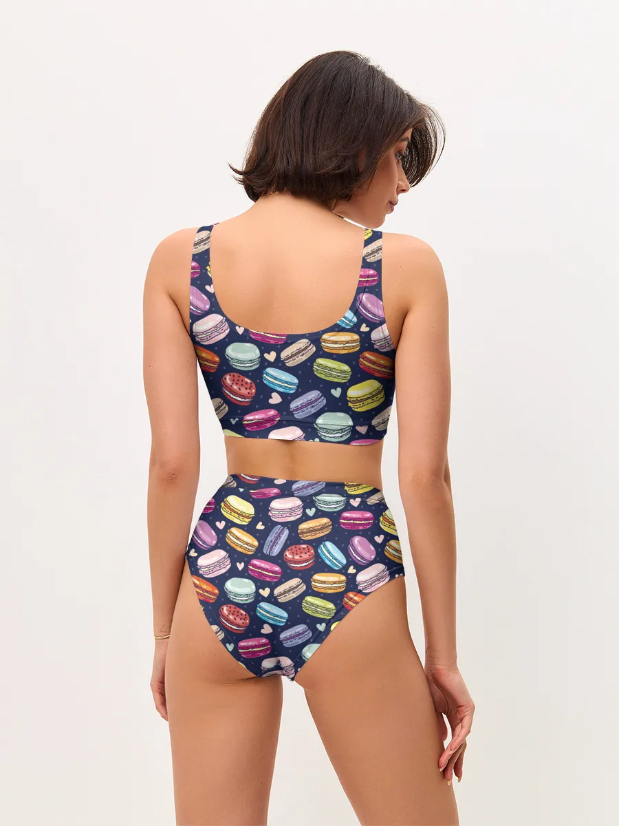 Женские топ и трусы / макарун