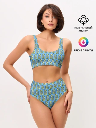 Женские топ и трусы / Lyrical Lemonade Pattern