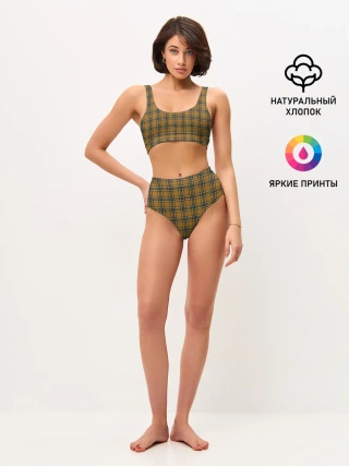 Женские топ и трусы / Стиль Джентльмены