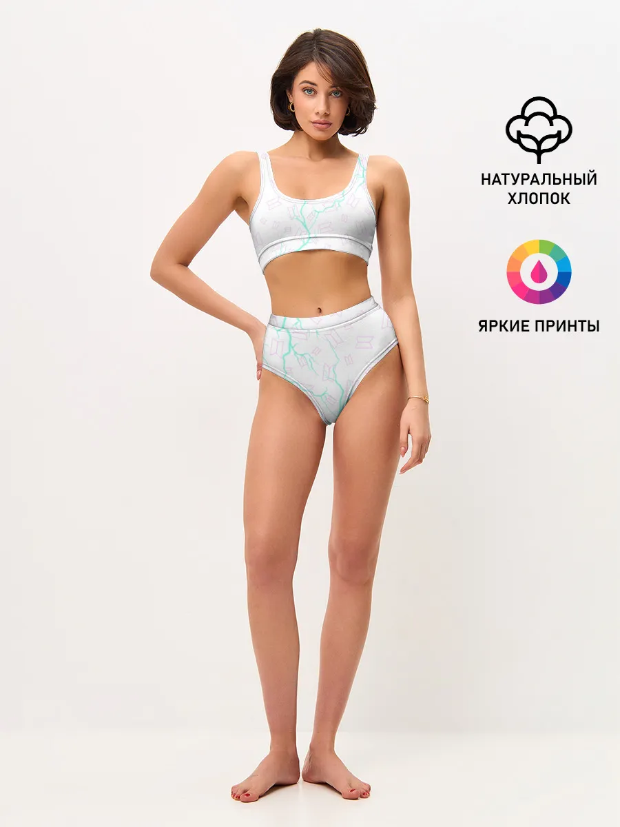 Женские топ и трусы / BTS / БТС