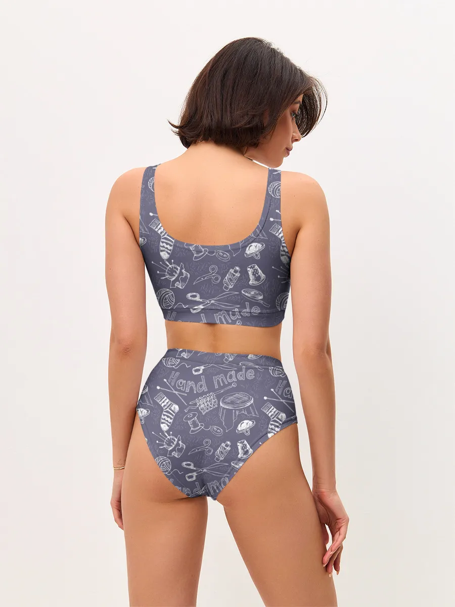 Женские топ и трусы / Hand made