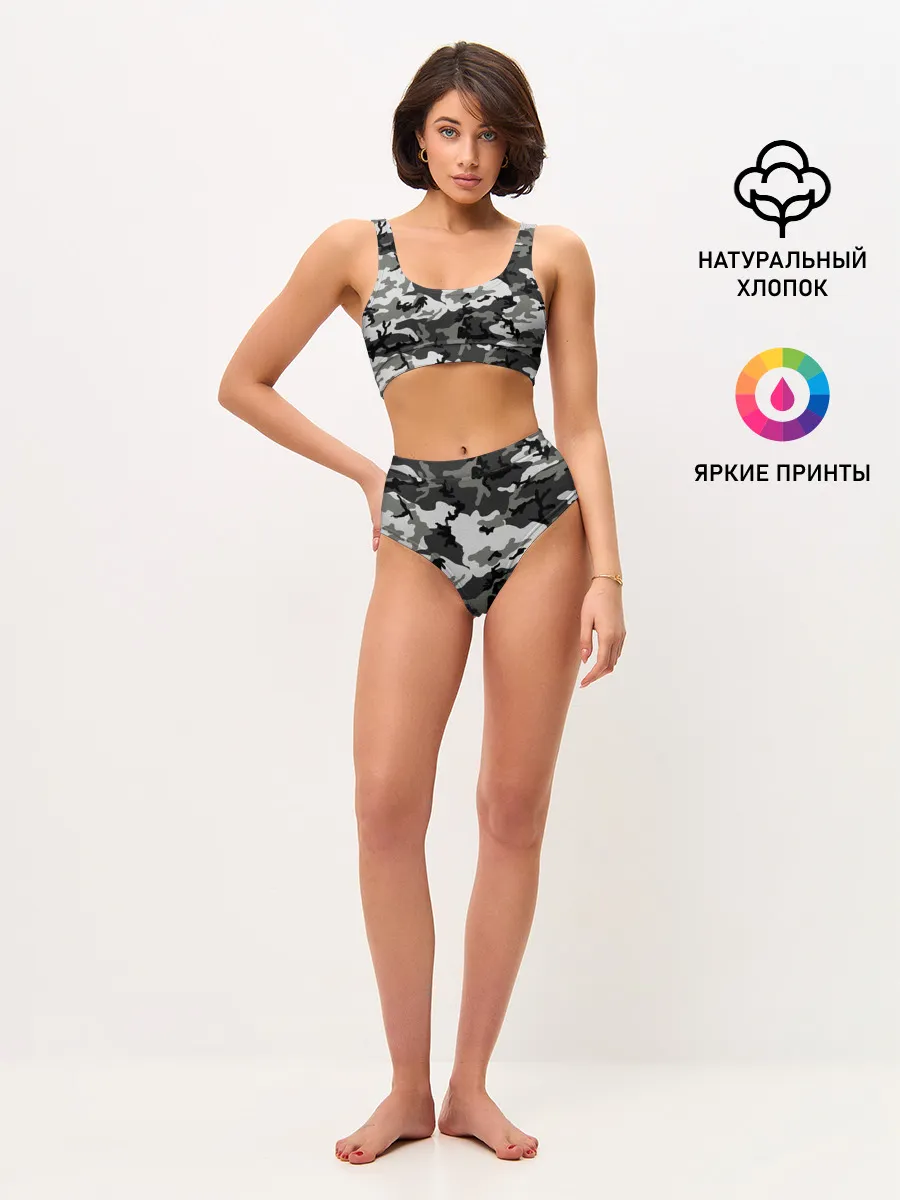 Женские топ и трусы / Маскировка