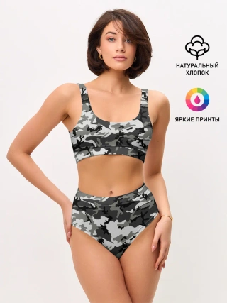 Женские топ и трусы / Маскировка