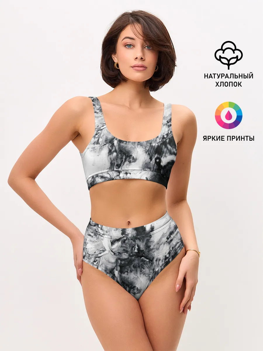 Женские топ и трусы / МРАМОР