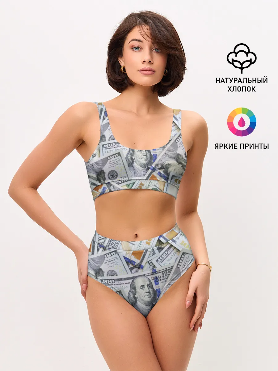 Женские топ и трусы / Доллары