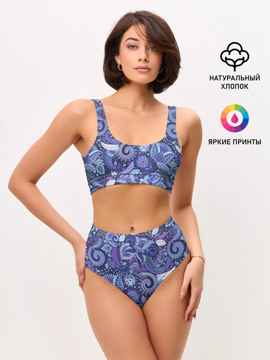 Женские топ и трусы / ВОСТОЧНЫЙ УЗОР