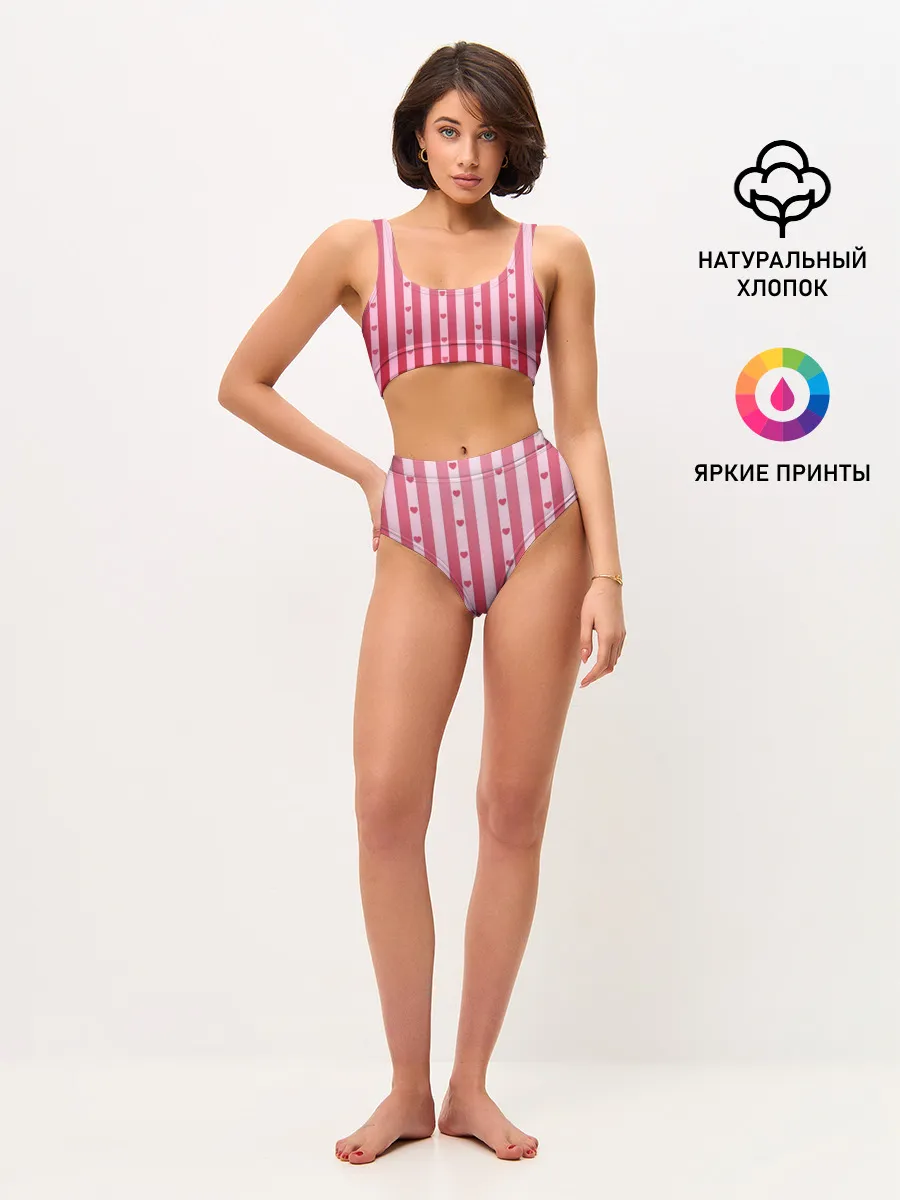 Женские топ и трусы / Валентинова нежность