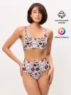 Женские топ и трусы / Pop art