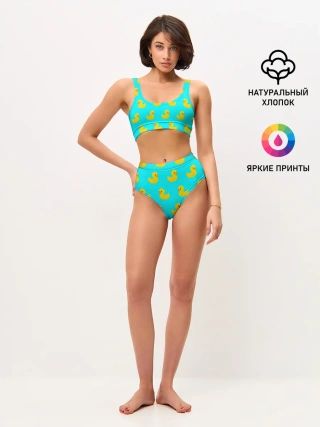 Женские топ и трусы / Уточки