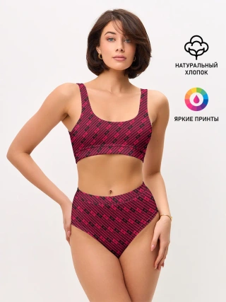 Женские топ и трусы / Гриффиндор паттерн