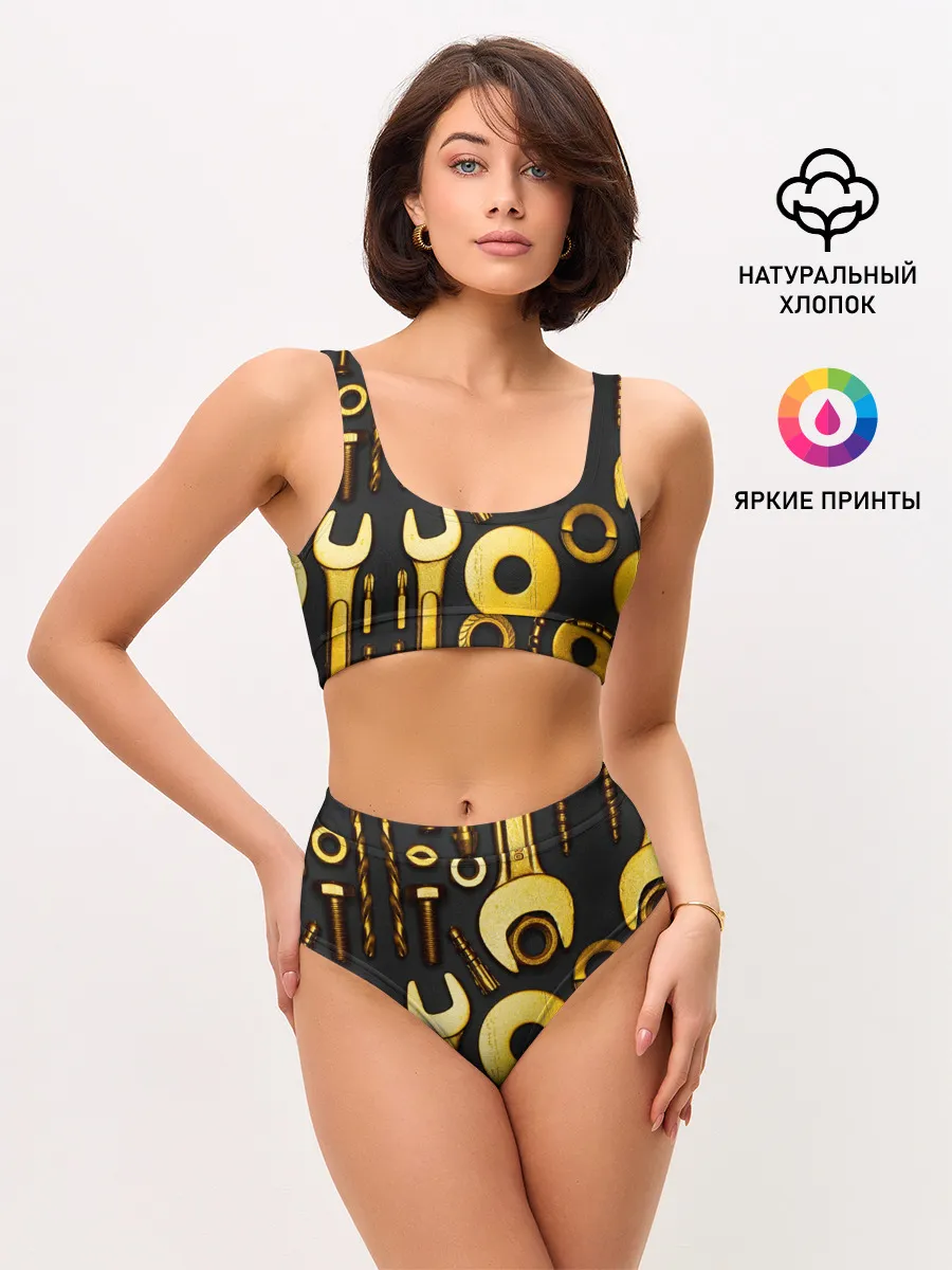 Женские топ и трусы / КЛЮЧ ГАЙКА