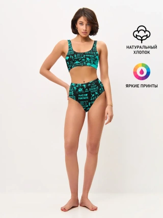 Женские топ и трусы / Fortnite.