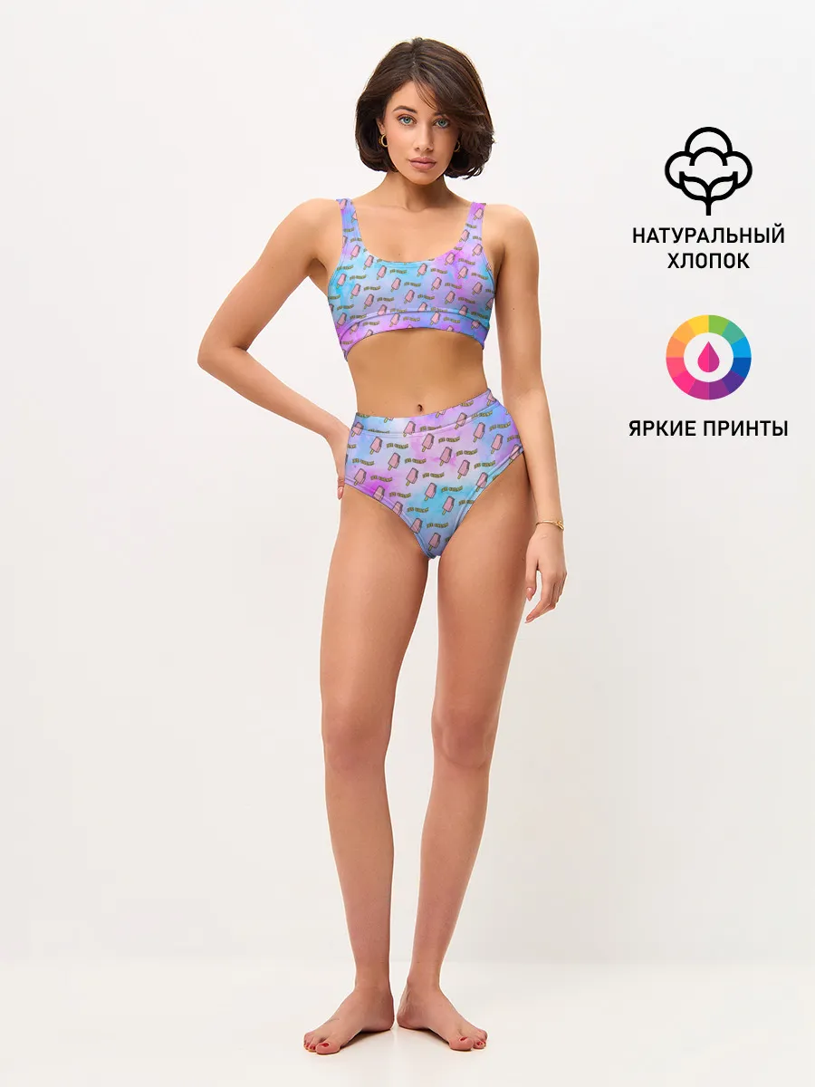 Женские топ и трусы / BLACKPINK ICE CREAM