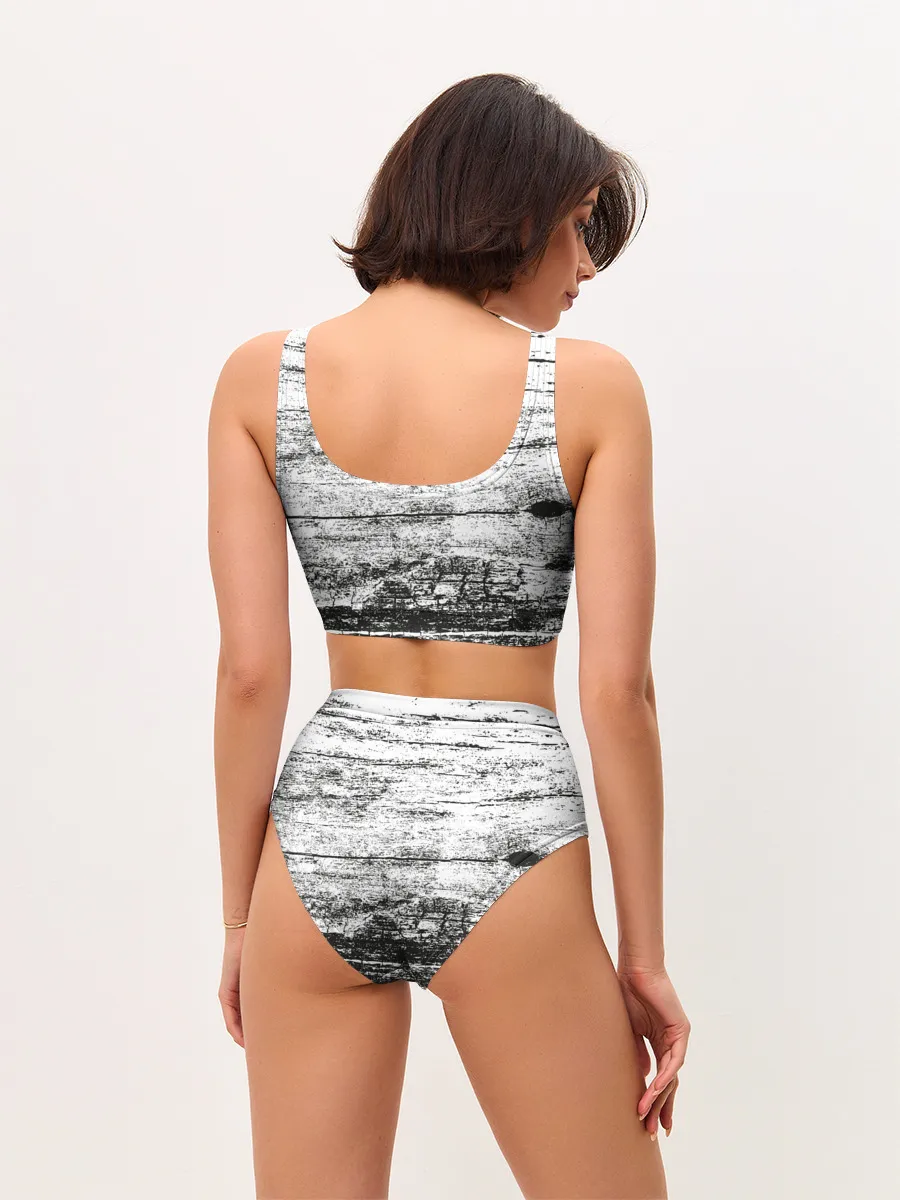 Женские топ и трусы / Деревянный