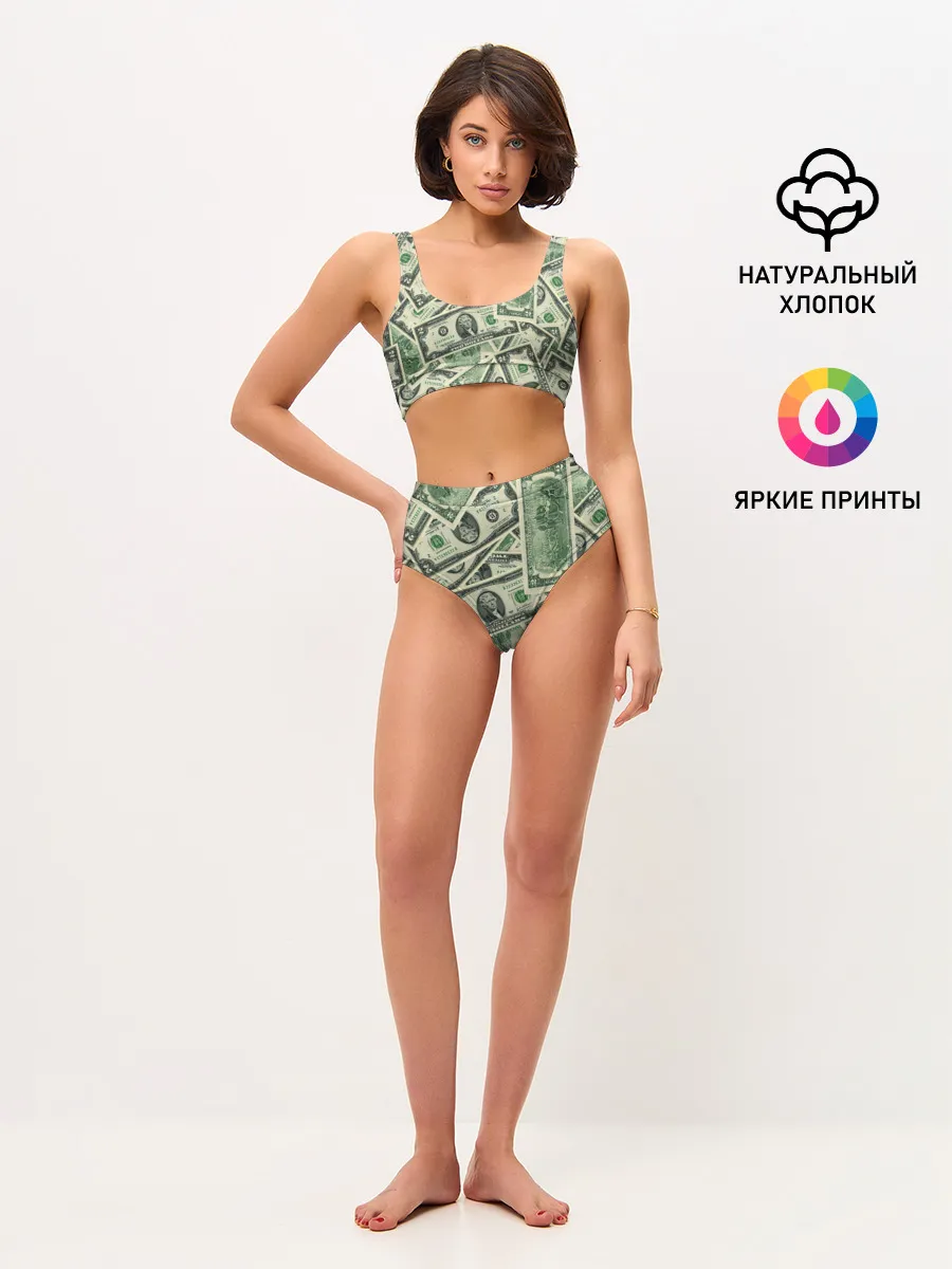Женские топ и трусы / Доллар