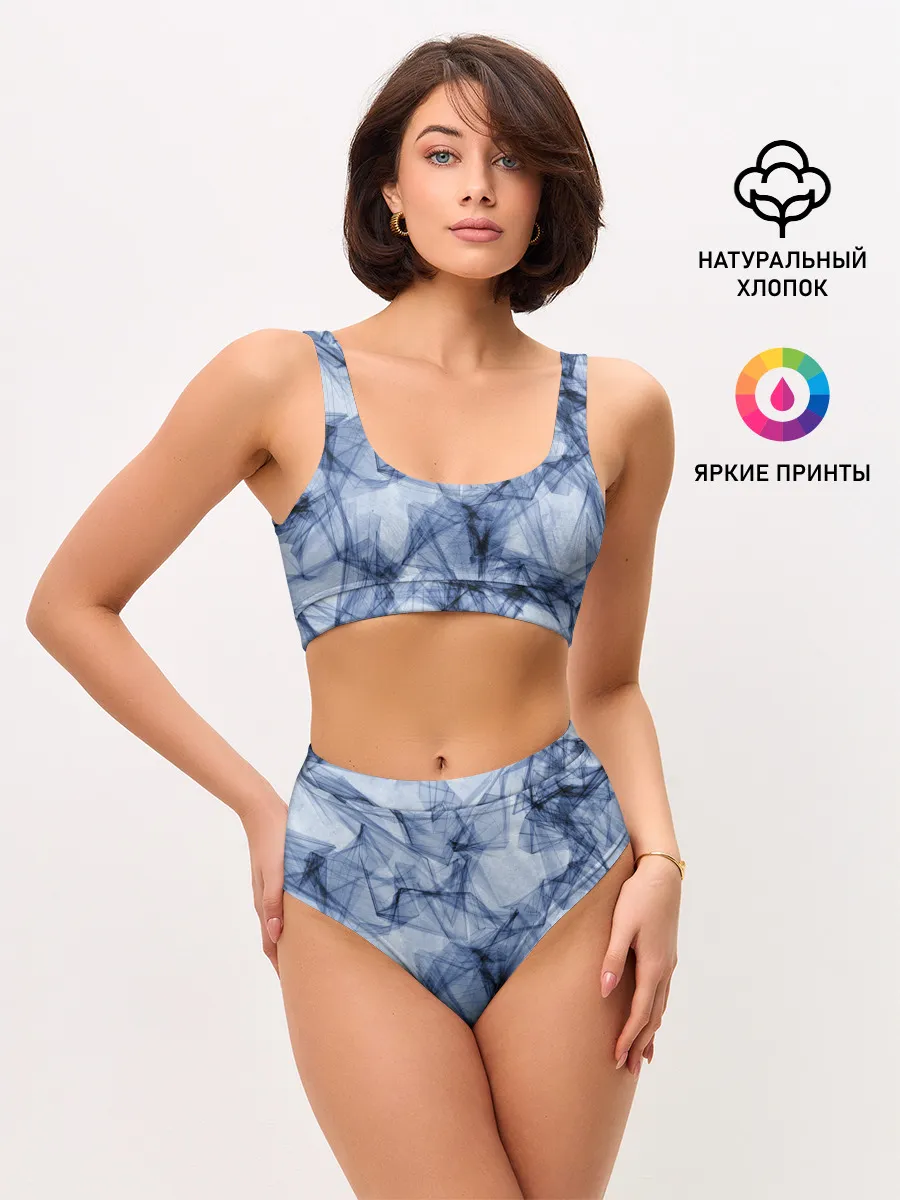 Женские топ и трусы / Текстура.