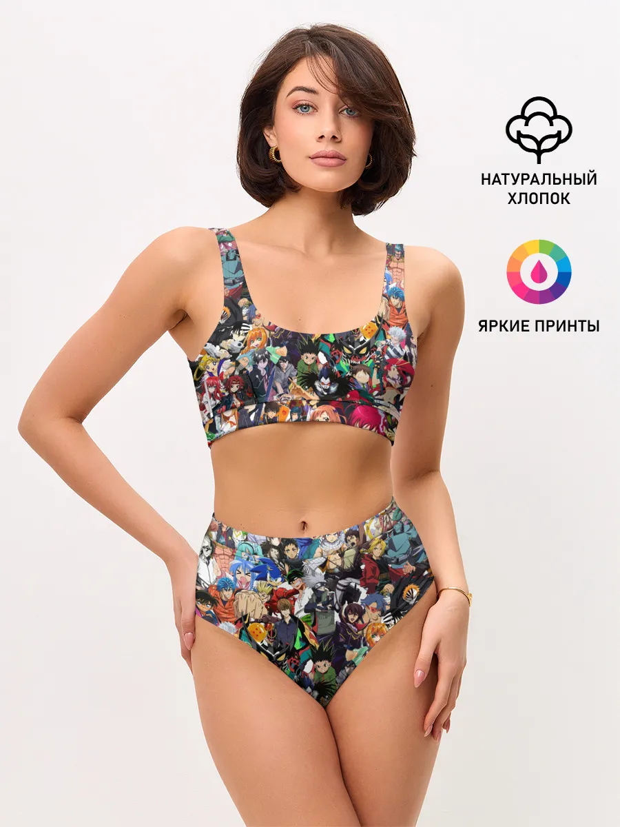 Женские топ и трусы / ACTION ANIME CHARACTERS!