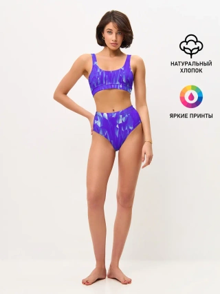 Женские топ и трусы / Абстракция