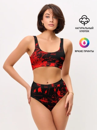 Женские топ и трусы / Dead by Daylight.