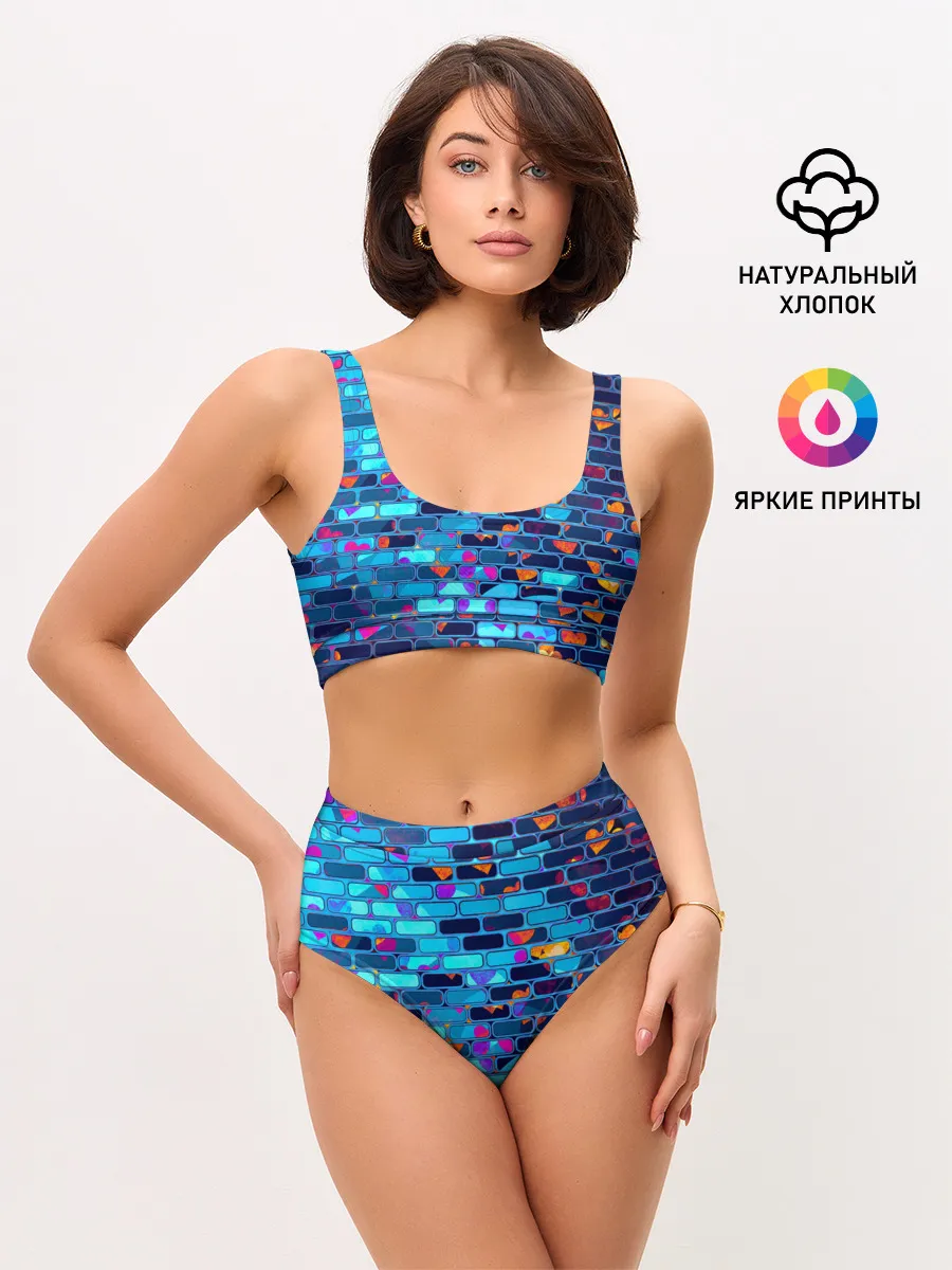 Женские топ и трусы / Кирпичики.