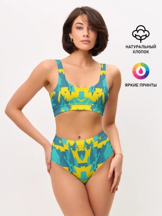 Женские топ и трусы / ИГРОВОЙ РАСКРАС