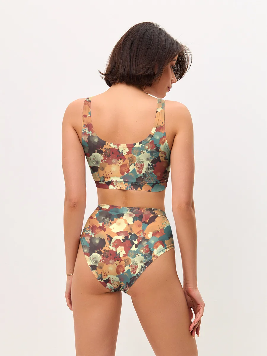 Женские топ и трусы / Осенние цвета