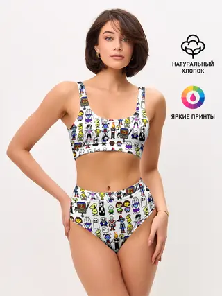 Женские топ и трусы / UNDERTALE