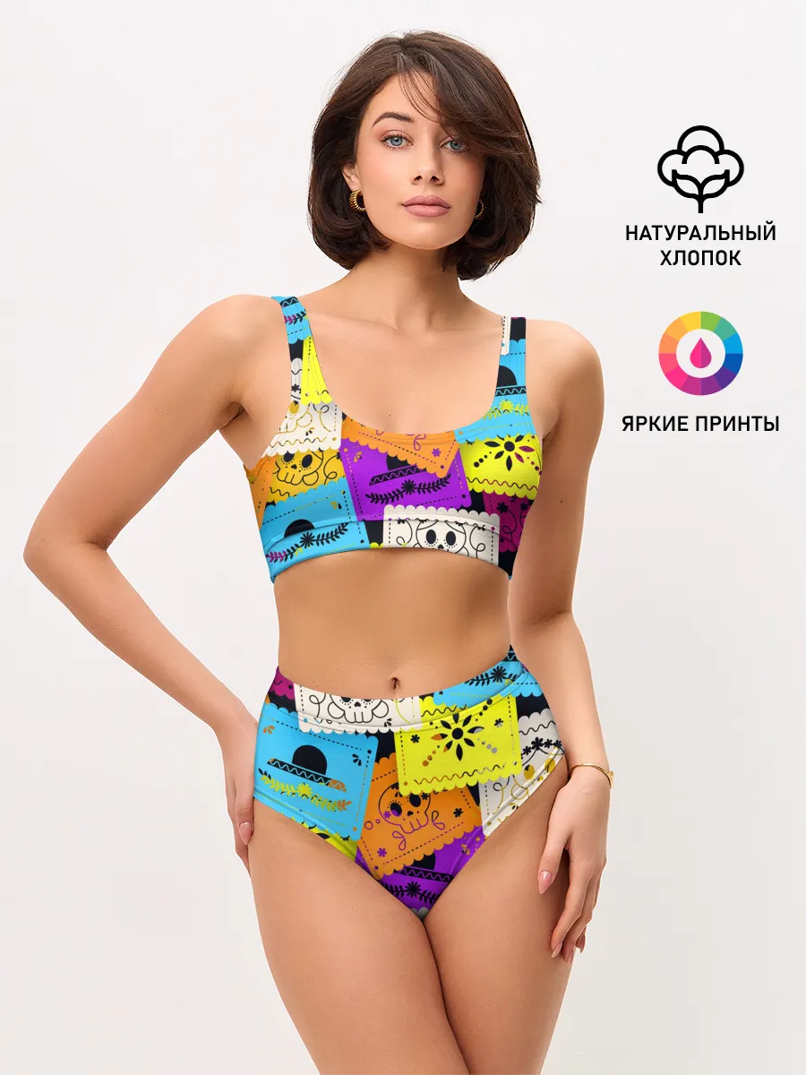 Женские топ и трусы / Color pattern