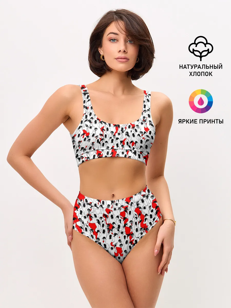 Женские топ и трусы / Haunted Family