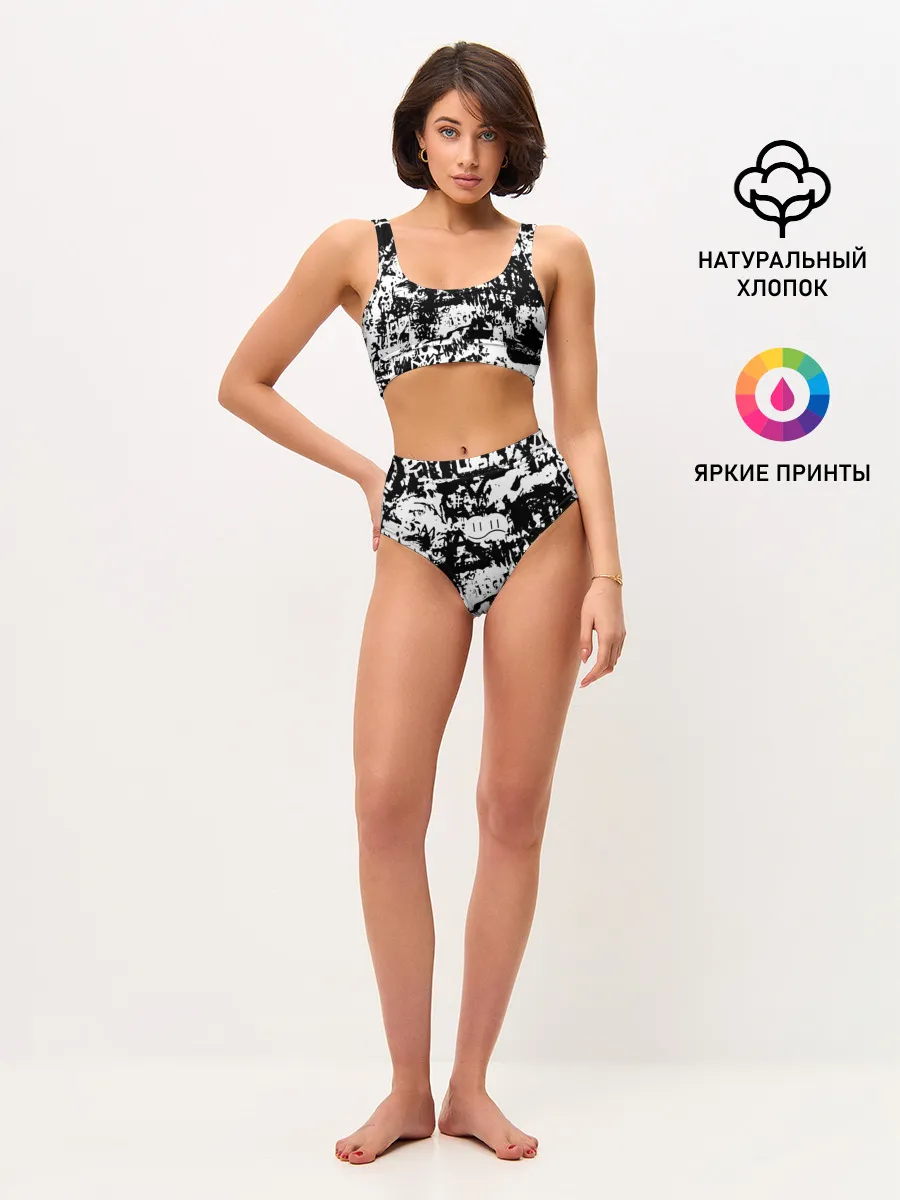 Женские топ и трусы / Graffiti