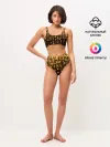 Женские топ и трусы / ЗОЛОТЫЕ БЛЕСТКИ