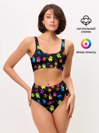 Женские топ и трусы / AMONG US