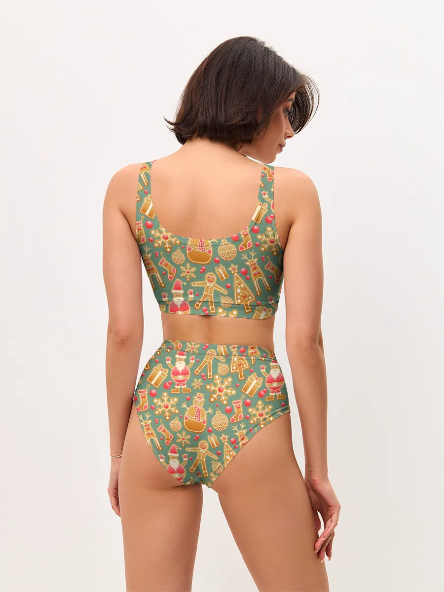 Женские топ и трусы / Новый год 2021