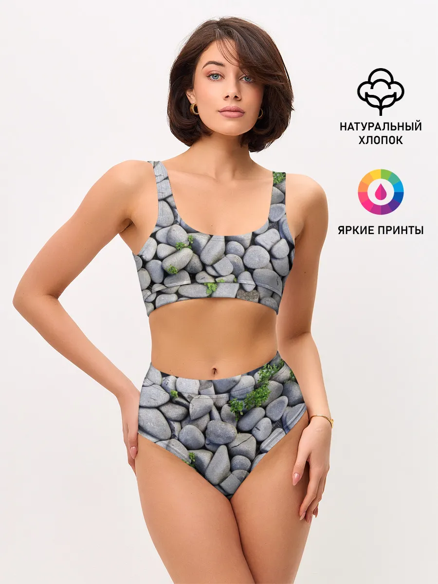 Женские топ и трусы / Камни
