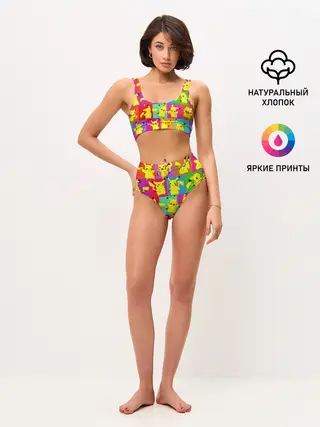 Женские топ и трусы / ПИКАЧУ