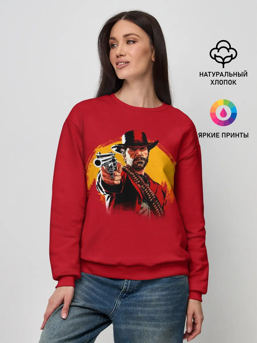 Женский свитшот / Red Dead Redemption 2