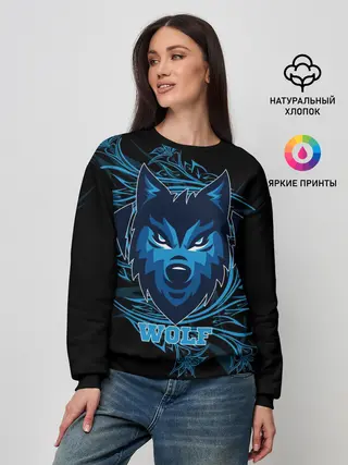 Женский свитшот / Wolf