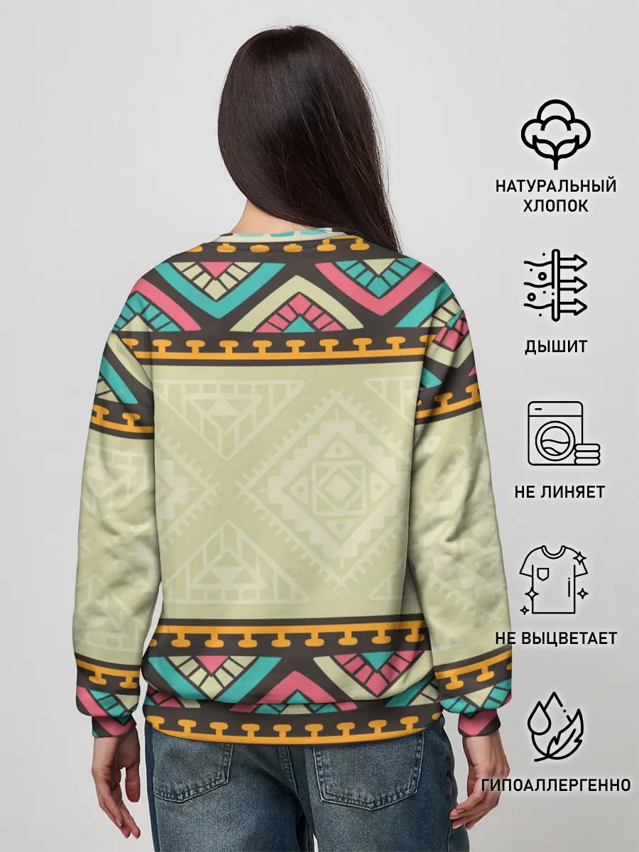 Женский свитшот / Кот 3