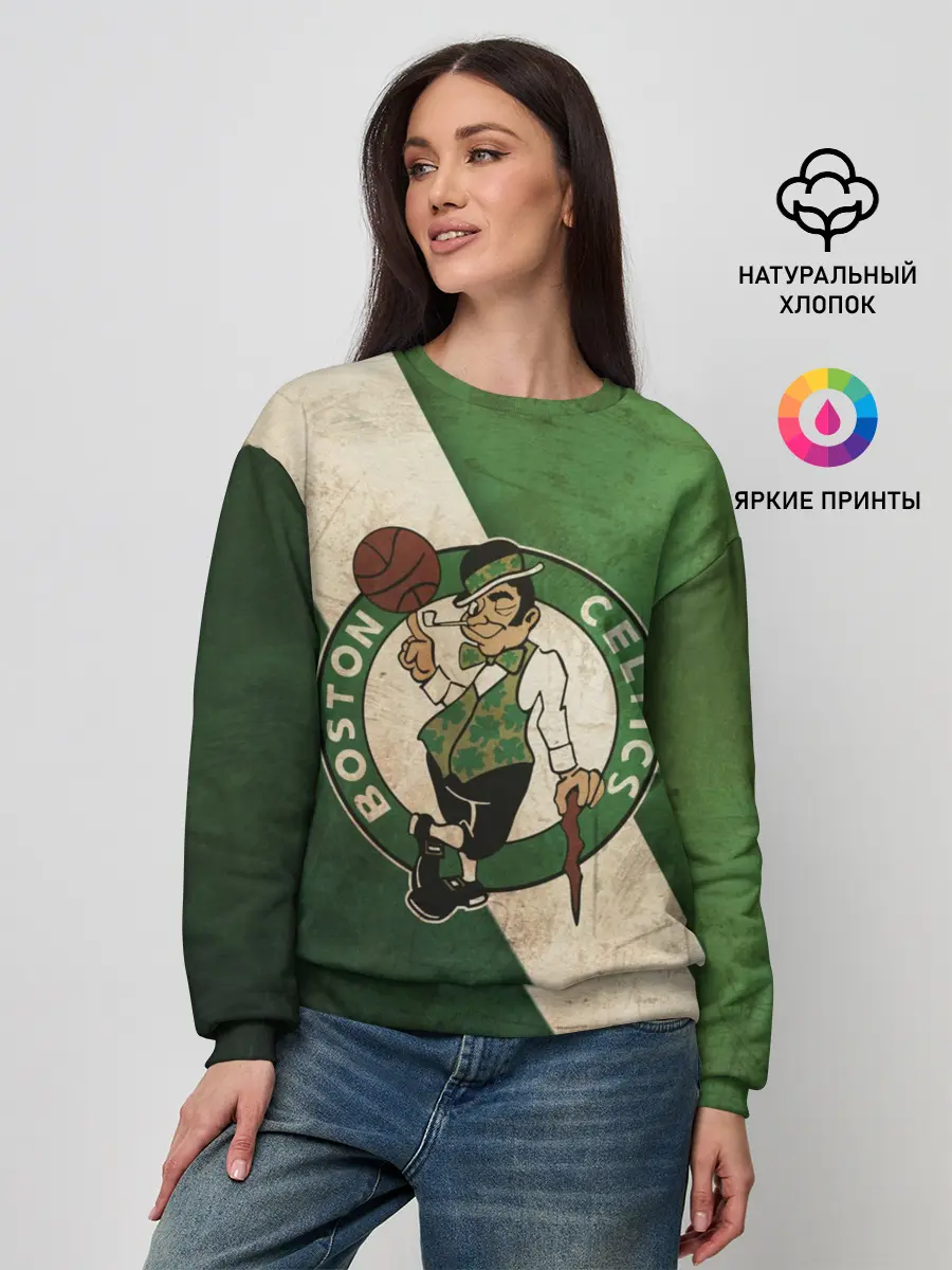 Женский свитшот / Бостон олд