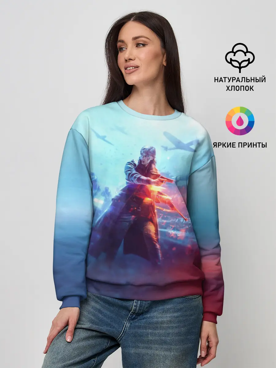 Женский свитшот / Battlefield 5