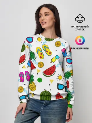 Женский свитшот / Летняя