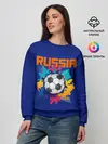Женский свитшот / Футбол Россия