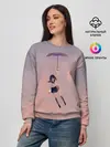 Женский свитшот / Девушка с зонтом
