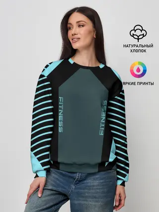 Женский свитшот / Fitness
