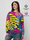 Женский свитшот / Тропики fashion