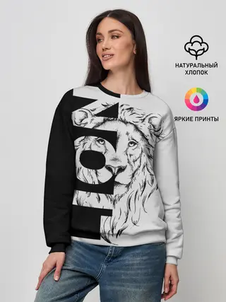 Женский свитшот / Lion